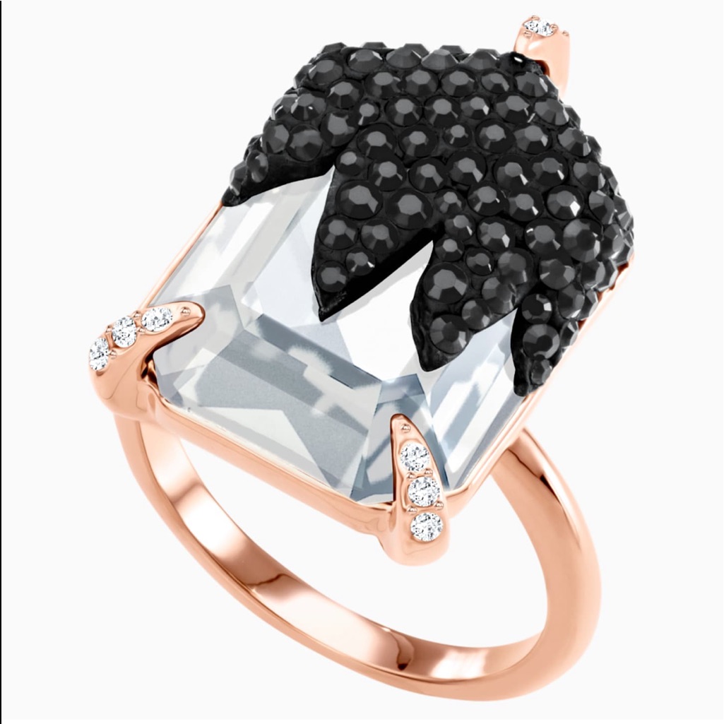 Authentic,Nib Swarovski Make Ring In Rosegold 52/6